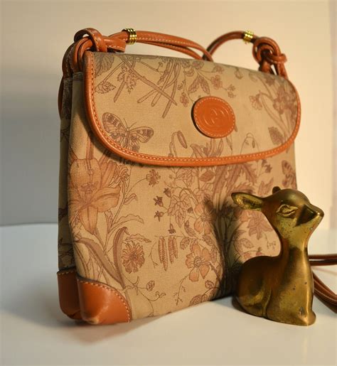 gucci vintage floral bag no datacode